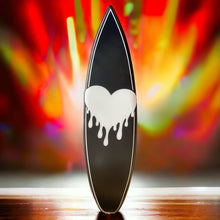 Load image into Gallery viewer, Heart Melt - Tiki Soul Decorative Surfboard Decor