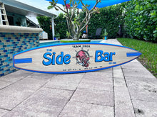 Load image into Gallery viewer, Custom coordinate surfboard sign
