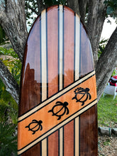 Load image into Gallery viewer, Honu Crossing - Tiki Soul Decorative Surfboard Decor