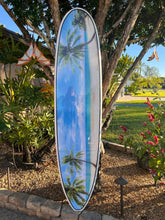 Load image into Gallery viewer, Paradise Palms - Tiki Soul Decorative Surfboard Decor