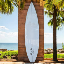 Load image into Gallery viewer, White Wedding - Beach Wedding Guest Book Alternative - Tiki Soul Decorative Surfboard Decor