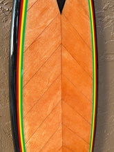 Load image into Gallery viewer, beautiful wooden surfboard wall decor