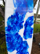 Load image into Gallery viewer, Blotter Beach- 1 of a Kind Surfboard Art - Tiki Soul Decorative Surfboard Decor