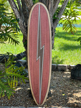 Load image into Gallery viewer, Lightning Crashes - Tiki Soul Decorative Surfboard Decor