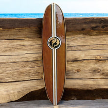 Load image into Gallery viewer, Dolphin Bliss Turtle Surfboard Wall Art