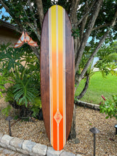 Load image into Gallery viewer, Easter Island on Fire - Tiki Soul Decorative Surfboard Decor