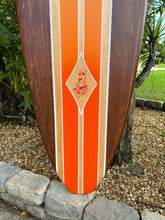 Load image into Gallery viewer, Easter Island on Fire - Tiki Soul Decorative Surfboard Decor