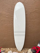 Load image into Gallery viewer, White decorative wall art surf board