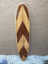 Load image into Gallery viewer, Wooden surfboard for decorations