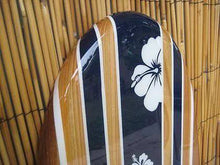 Load image into Gallery viewer, Ocean Blue Hibiscus Surfboard