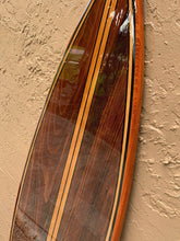 Load image into Gallery viewer, Riptide Surfboard Beach House Surf Decor - Tiki Soul Coastal Surfboard Decor