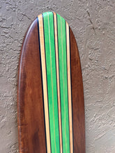 Load image into Gallery viewer, Seaweed Decorative Surfboard Coastal Decor - Tiki Soul Coastal Surfboard Decor