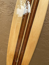 Load image into Gallery viewer, Shipwrecked Surfboard Beach Decor - Tiki Soul Coastal Surfboard Decor