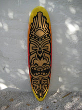 Load image into Gallery viewer, Sun God Tiki Deck - Tiki Soul Coastal Surfboard Decor