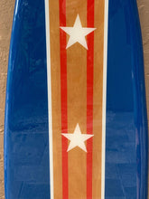 Load image into Gallery viewer, Surfin' USA Decorative Surfboard Wall Art American Flag - Tiki Soul Coastal Surfboard Decor