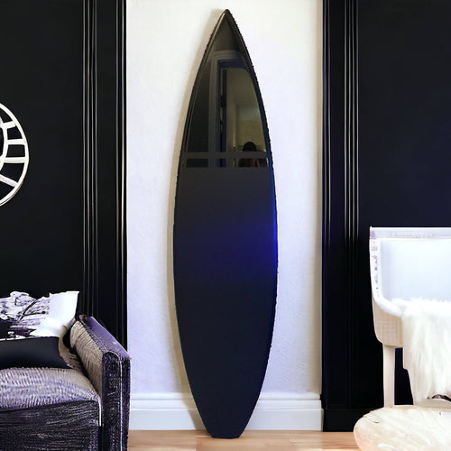 Black Beauty - Tiki Soul Decorative Surfboard Decor