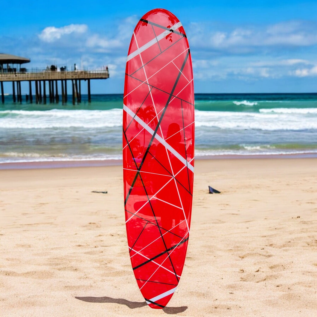 Panama Break Frankenstein Surfboard Art