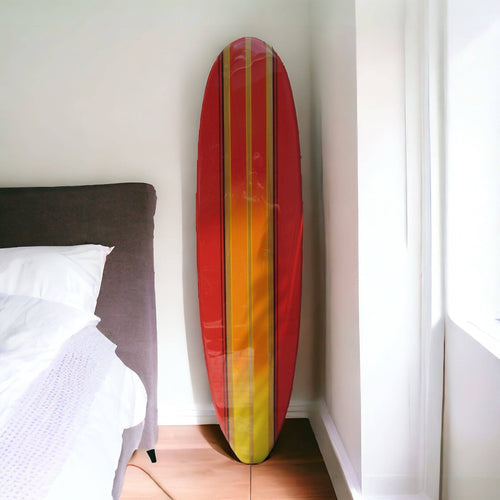 Lava Beach - Tiki Soul Decorative Surfboard Decor