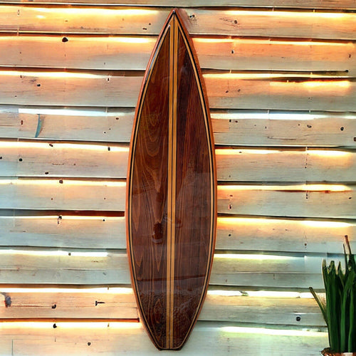 Tiki Soul Surf board decor for a surf decor. Surfboard Decor for Wall decoration. Decorative Wall Surfboard Art