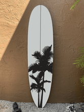 Load image into Gallery viewer, Shadow Palms - Tiki Soul Decorative Surfboard Decor
