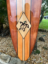 Load image into Gallery viewer, Diamond Honu - Tiki Soul Decorative Surfboard Decor
