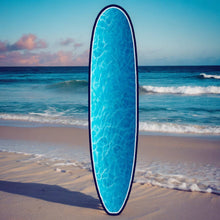 Load image into Gallery viewer, Shimmer Shallows - Tiki Soul Decorative Surfboard Decor
