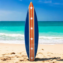 Load image into Gallery viewer, Surfin&#39; USA - Tiki Soul Decorative Surfboard Decor
