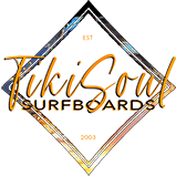Tiki Soul Decorative Surfboard Beach Decor logo