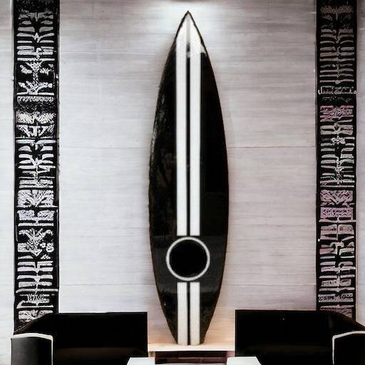 The Beach - Tiki Soul Decorative Surfboard Decor