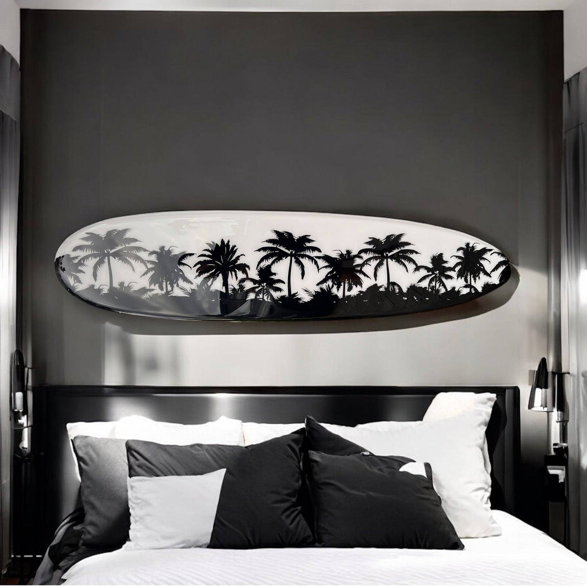 Tikisurf board decor and decorative surfboard art for walls Surfboard Wall Art