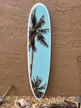 Load image into Gallery viewer, Under the Palms - Photo Series Surfboard - Tiki Soul Decorative Surfboard Decor
