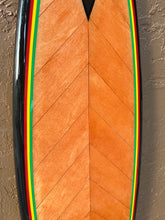 Load image into Gallery viewer, beautiful wooden surfboard wall decor
