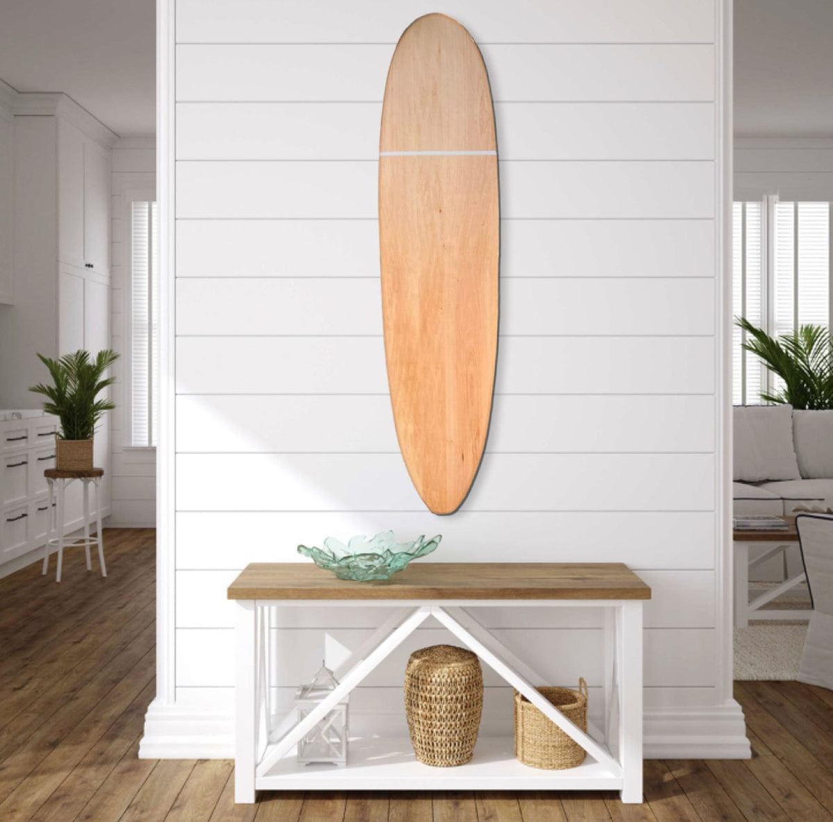 Decorative Surfboard Decor Modern Coastal Surf Board Wall Art