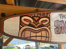 Load image into Gallery viewer, Tiki Bar Surfboard Sign - Tiki Soul Decorative Surfboard Decor
