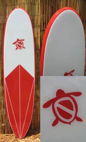 Scuba diver gift surfboard art
