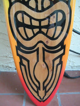 Load image into Gallery viewer, Pineapple Tiki Deck - Tiki Soul Coastal Surfboard Decor
