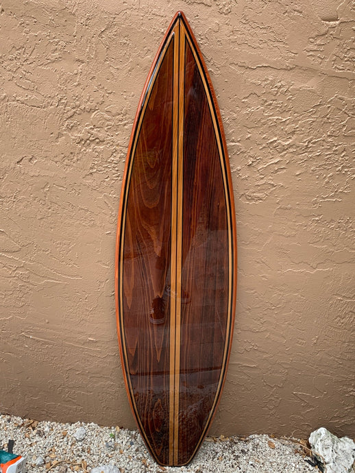 Riptide Surfboard Coffee Table - Tiki Soul Coastal Surfboard Decor