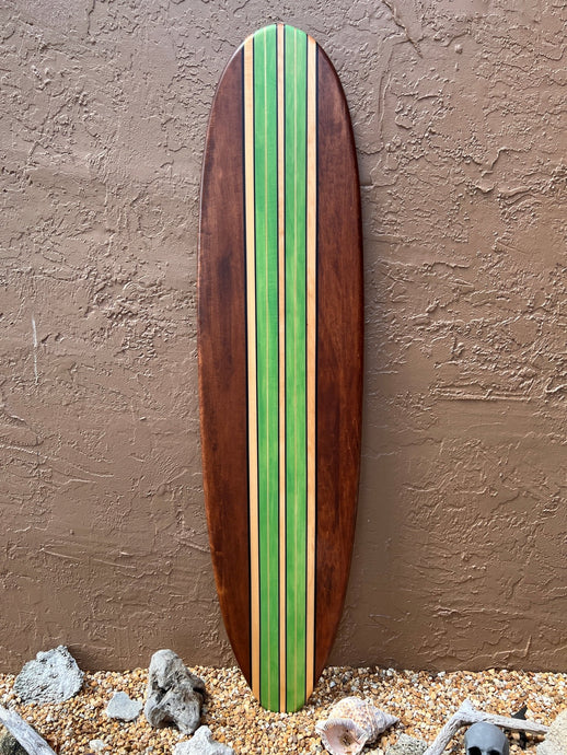 Seaweed Decorative Surfboard Coastal Decor - Tiki Soul Coastal Surfboard Decor