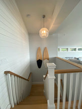 Load image into Gallery viewer, Split Deck Coastal Beach House Decor - Tiki Soul Coastal Surfboard Decor
