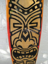 Load image into Gallery viewer, Sun God Tiki Deck - Tiki Soul Coastal Surfboard Decor
