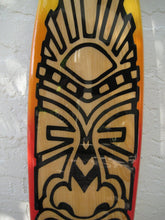 Load image into Gallery viewer, Sun God Tiki Deck - Tiki Soul Coastal Surfboard Decor

