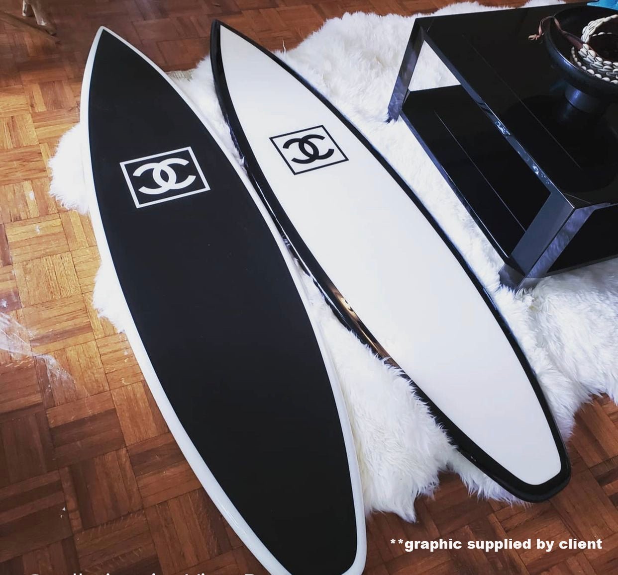 Chanel fashion house releases luxury surfboards
