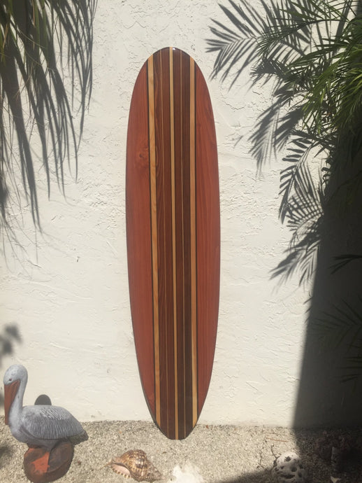 The Castaway Surfboard Coffee Table - Tiki Soul Coastal Surfboard Decor