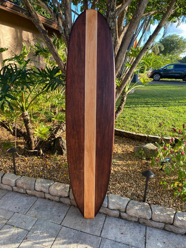 The Floridian Coastal Wall Decor Surfboard - Tiki Soul Coastal Surfboard Decor