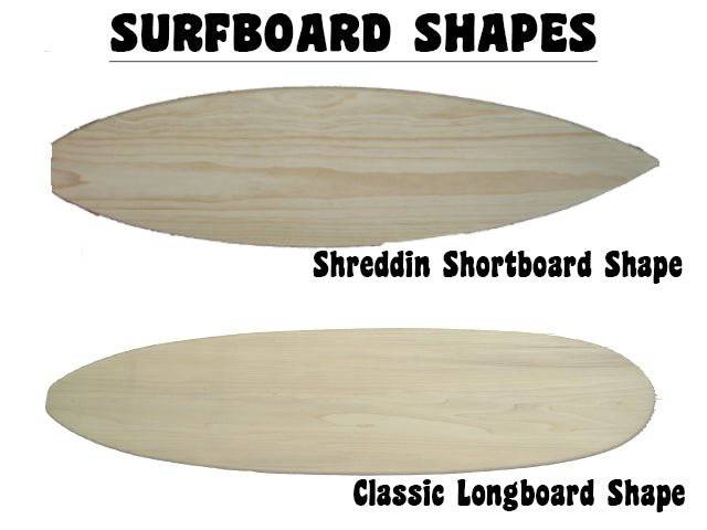 Unfinished wood surfboard cheap