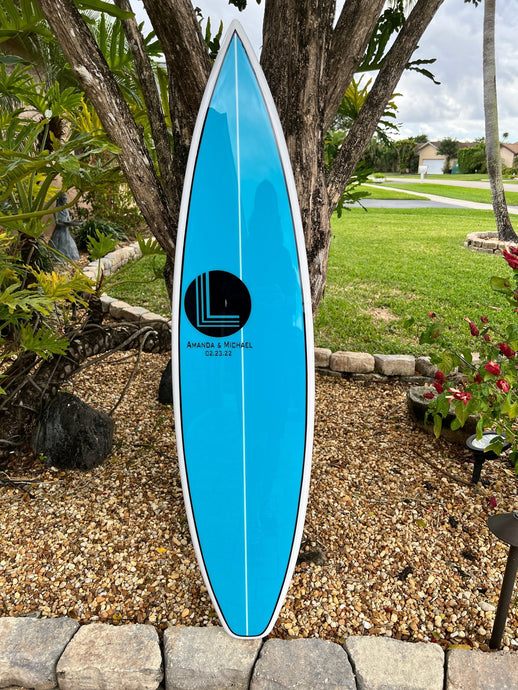 The Union Surfboard Guest Sign-In Book Alternative - Tiki Soul Coastal Surfboard Decor