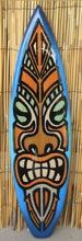 Load image into Gallery viewer, The Warrior Tiki Deck - Tiki Soul Coastal Surfboard Decor

