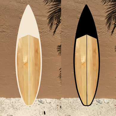 TIKI SOUL Surfboards - Surf & Beach Decor - Custom Chanel No. 5 decorative  surfboard. #chanelsurfboard