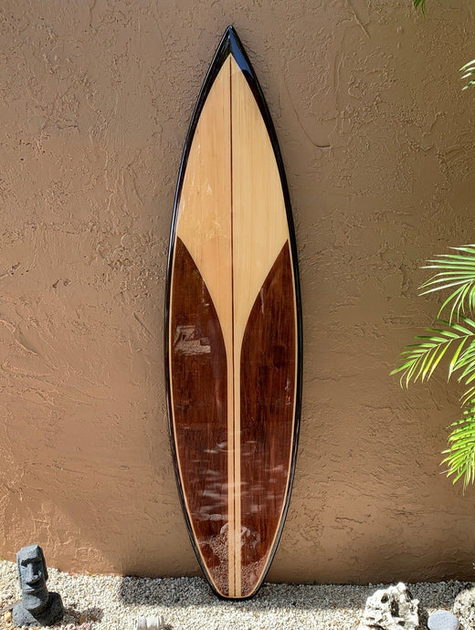 Vintage Vibes Surfboard Coffee Table - Tiki Soul Coastal Surfboard Decor